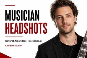 Headshots for musicians dancers and performers in London