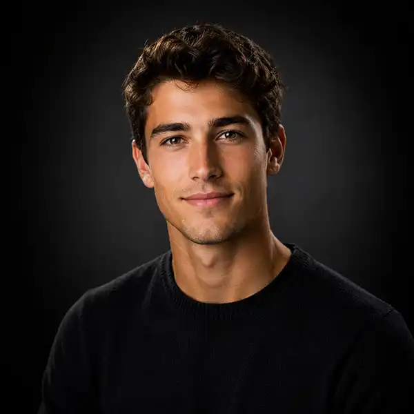 Black Hackground Headshots 07