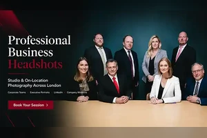 Tasker and Partners corporate headshots in Central London